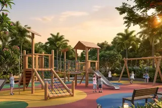 Kids Play Area at Rishita New Launch Lucknow